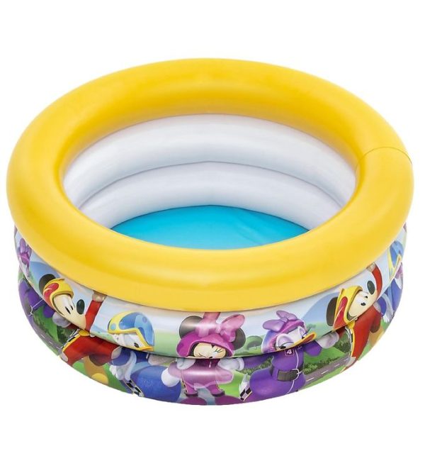 Bestway Oppusteligt Bassin - 70x30 cm - Mickey And The Roadster - OneSize - Bestway Badebassin