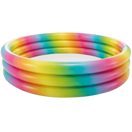 Intex Rainbow Børnebassin Pool - 168x38 cm