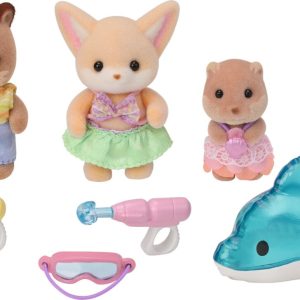 Sylvanian Families - Børnehave Venner - Badebassin Trio - 5749