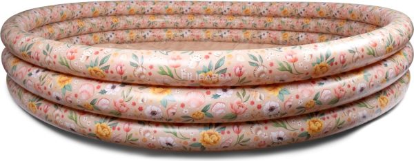Filibabba - Badebassin Alfie - Blomster Strand - 230 L