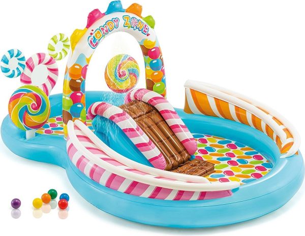 Intex Pool - Slik Soppebassin Med Rutsjebane