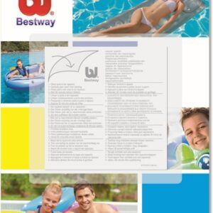 Bestway Reparationskit / Lappegrej til Badebassin - Heavy-Duty